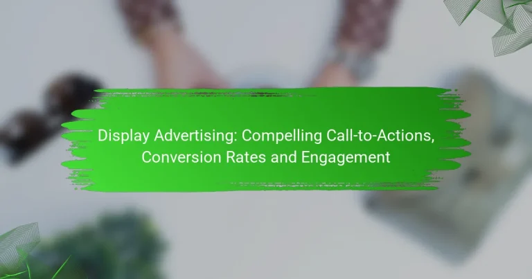 Display Advertising: Compelling Call-to-Actions, Conversion Rates and Engagement