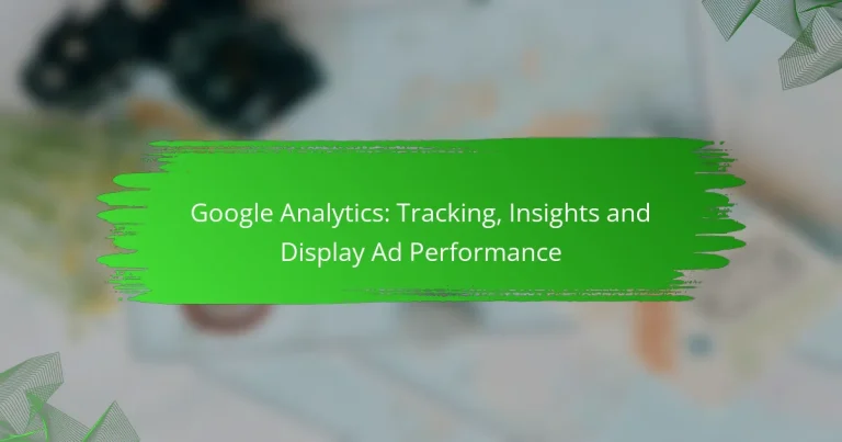 Google Analytics: Tracking, Insights and Display Ad Performance