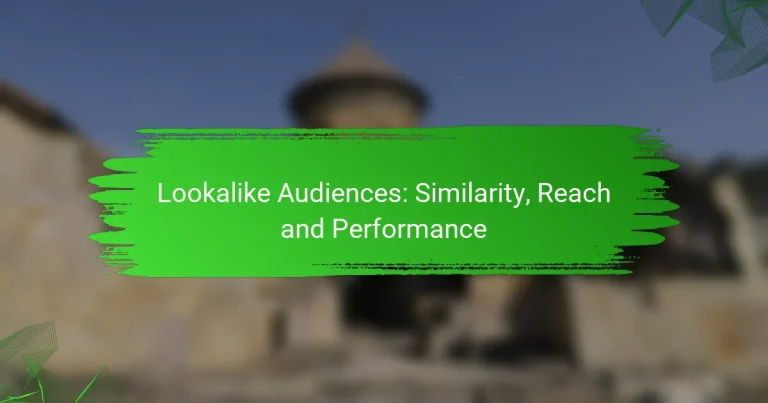 Lookalike Audiences: Similarity, Reach and Performance